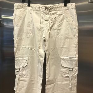 XCVI cream crop cargo